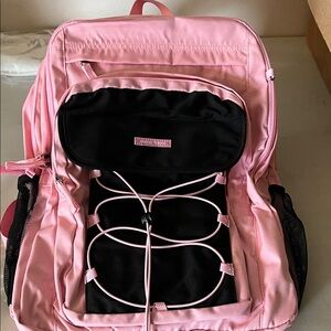 Choco Mocha Pink Backpack with Front Bungee Organizer
